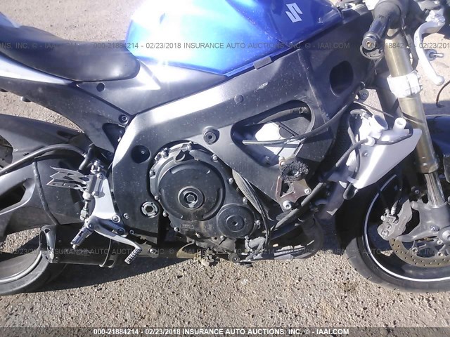 JS1GN7DA872123792 - 2007 SUZUKI GSX-R600 BLUE photo 8