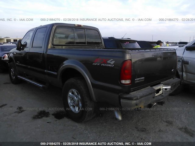 1FTSW21P45EC81728 - 2005 FORD F250 SUPER DUTY BROWN photo 3