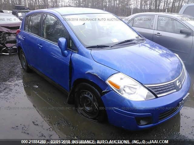 3N1BC13E69L486278 - 2009 NISSAN VERSA S/SL BLUE photo 1