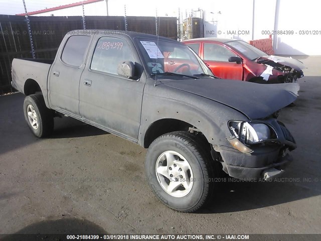 5TEHN72N84Z331632 - 2004 TOYOTA TACOMA DOUBLE CAB 黑色 照片 1
