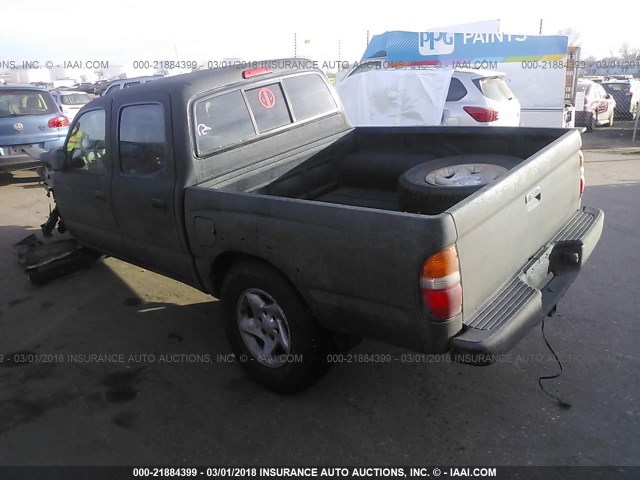 5TEHN72N84Z331632 - 2004 TOYOTA TACOMA DOUBLE CAB 黑色 照片 3