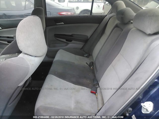 1HGCP26408A037684 - 2008 HONDA ACCORD LXP BLUE photo 8