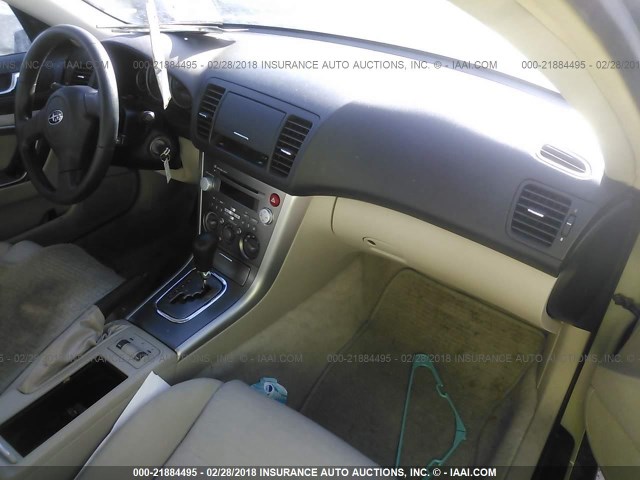 4S4BP61C677345398 - 2007 SUBARU LEGACY OUTBACK 2.5I SILVER photo 5