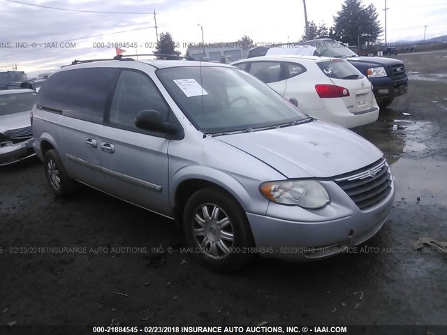 2C4GP54L35R246985 - 2005 CHRYSLER TOWN & COUNTRY TOURING SILVER photo 1