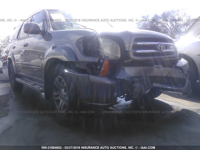 5TDZT38A13S192723 - 2003 TOYOTA SEQUOIA LIMITED GRAY photo 6