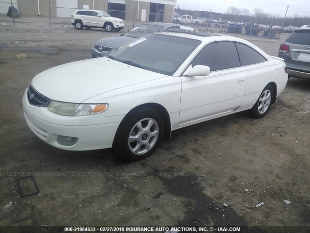 2T1CF22P31C441260 - 2001 TOYOTA CAMRY SOLARA SE/SLE Ağ foto 2