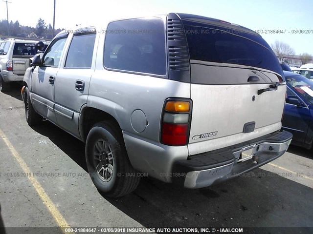 1GNEC13Z06R150439 - 2006 CHEVROLET TAHOE C1500 TAN photo 3