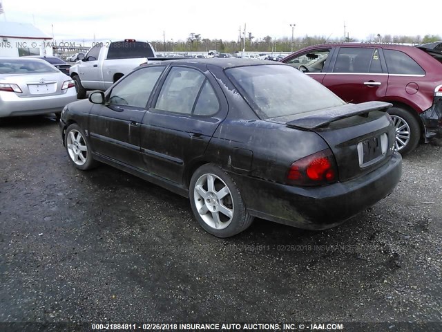 3N1AB51D84L728996 - 2004 NISSAN SENTRA SE-R SPEC V BLACK photo 3