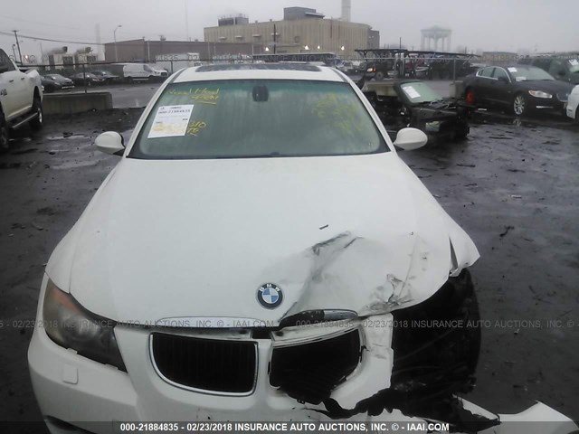 WBAVC73578KX92870 - 2008 BMW 328 XI SULEV WHITE photo 10