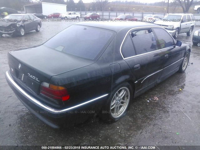 WBAGJ6325SDH35628 - 1995 BMW 740 IL BLACK photo 4