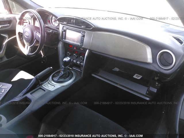 JF1ZNAA11D2729730 - 2013 TOYOTA SCION FR-S ვერცხლისფერი ფოტო 5