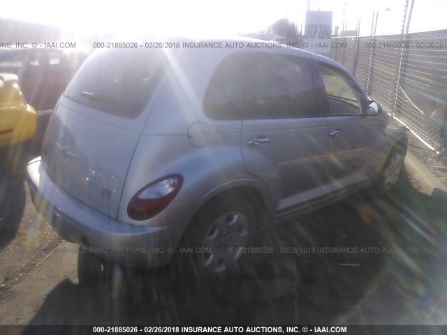 3A4FY58B27T604081 - 2007 CHRYSLER PT CRUISER TOURING SILVER photo 4