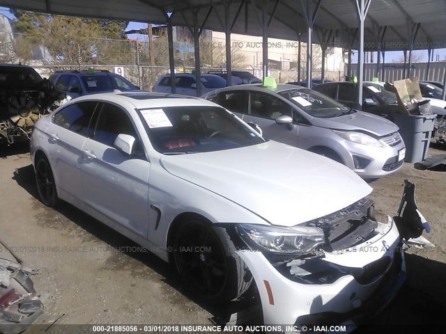 WBA4A9C58GG506250 - 2016 BMW 428 I/GRAN COUPE/SULEV WHITE photo 1
