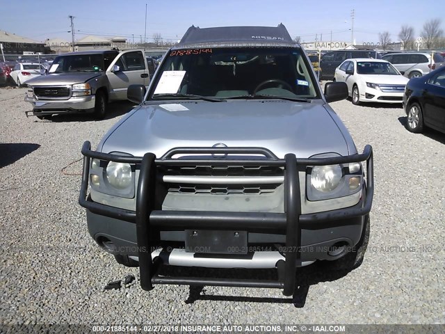 5N1ED28Y42C596601 - 2002 NISSAN XTERRA XE/SE SILVER photo 6