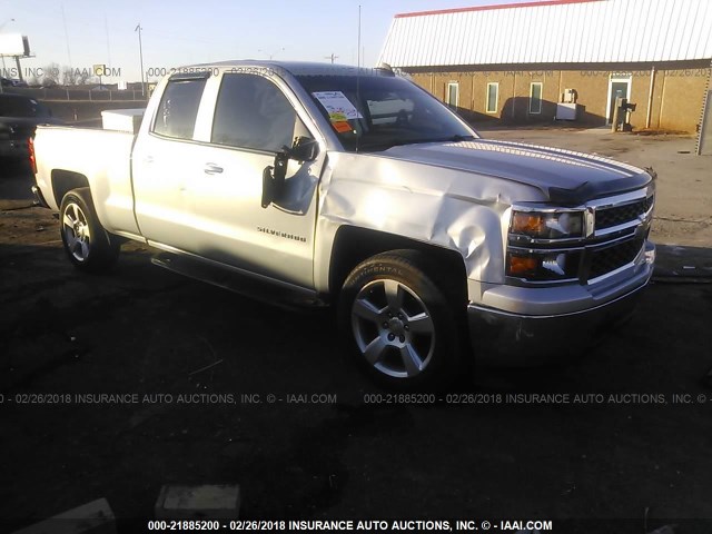 1GCRCPEC8FZ309827 - 2015 CHEVROLET SILVERADO C1500 SILVER photo 1