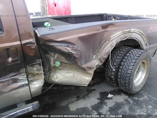 1FT8W3DT4CEA56988 - 2012 FORD F350 SUPER DUTY BROWN photo 8