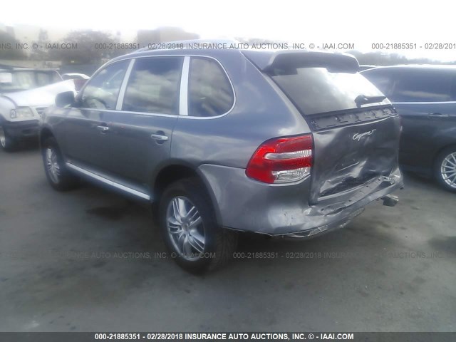 WP1AB29P98LA36305 - 2008 PORSCHE CAYENNE S GRAY photo 3