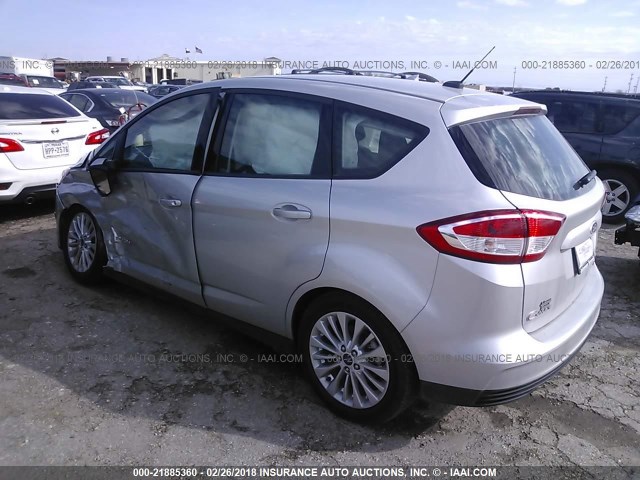 1FADP5AU4HL117978 - 2017 FORD C-MAX SE SILVER photo 3