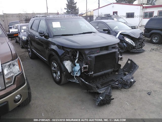 1FM5K7F81FGB98122 - 2015 FORD EXPLORER LIMITED Қара фото 1