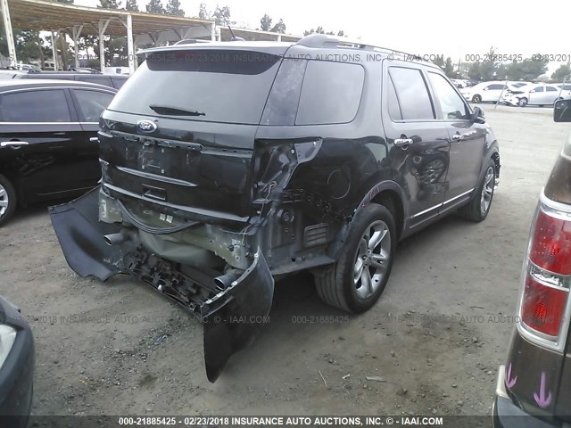 1FM5K7F81FGB98122 - 2015 FORD EXPLORER LIMITED Қара фото 4