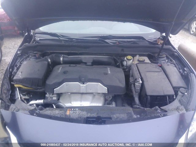 1G11C5SL3FF202961 - 2015 CHEVROLET MALIBU 1LT 蓝色 照片 10