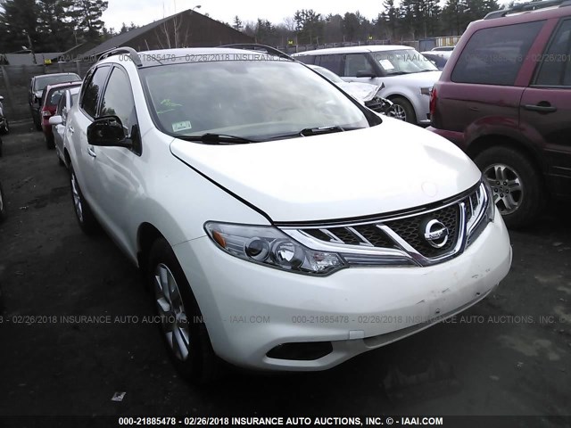 JN8AZ1MW6CW233207 - 2012 NISSAN MURANO S/SL/LE 白色 照片 1