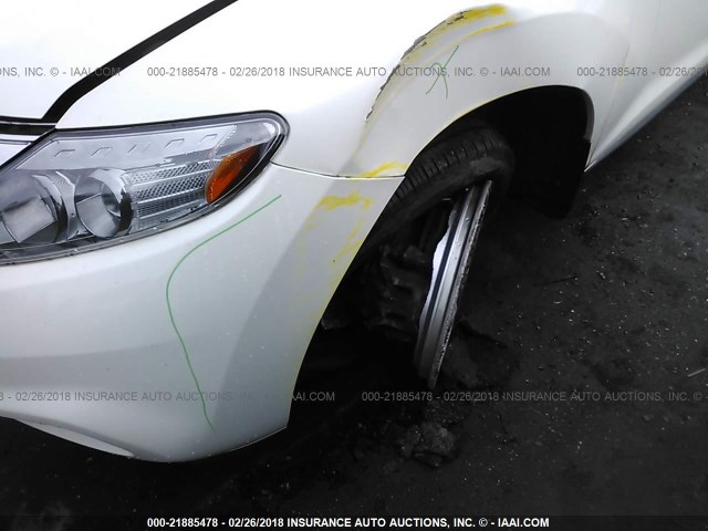 JN8AZ1MW6CW233207 - 2012 NISSAN MURANO S/SL/LE 白色 照片 6