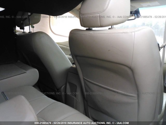 JN8AZ1MW6CW233207 - 2012 NISSAN MURANO S/SL/LE 白色 照片 8