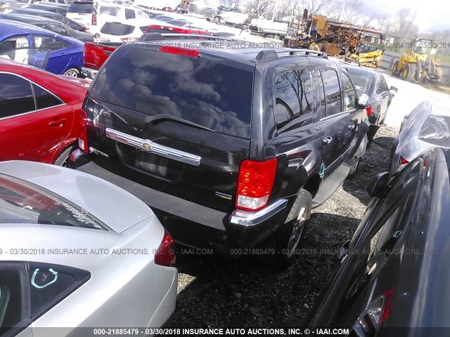 1A8HW58P27F557993 - 2007 CHRYSLER ASPEN LIMITED BLACK photo 4