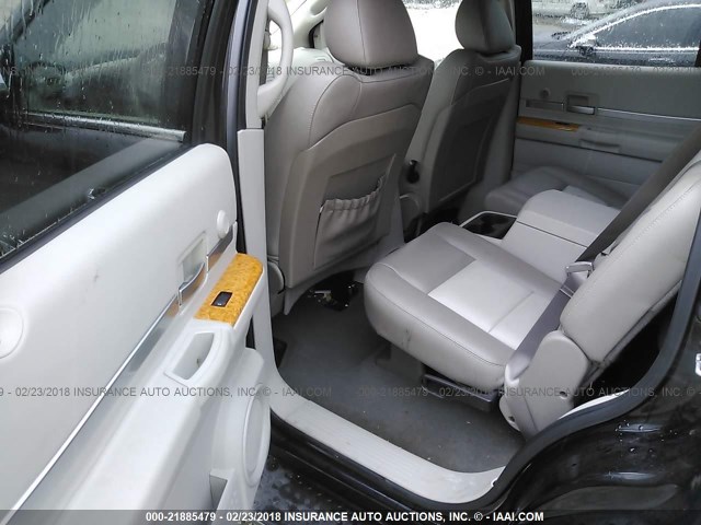 1A8HW58P27F557993 - 2007 CHRYSLER ASPEN LIMITED BLACK photo 8