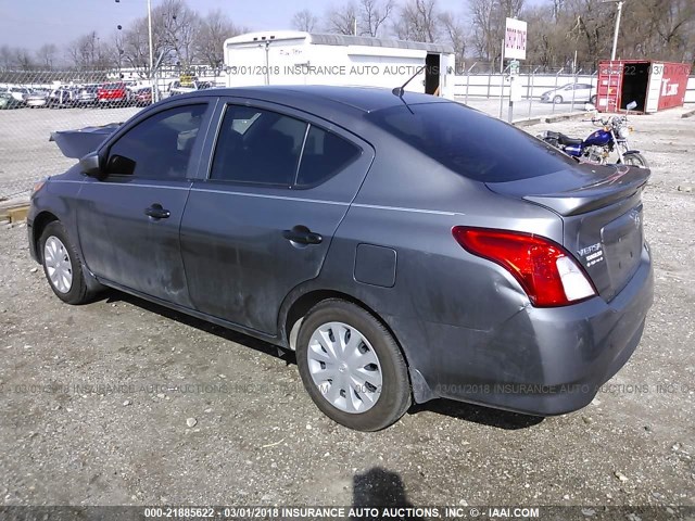 3N1CN7AP8HL908264 - 2017 NISSAN VERSA S/S PLUS/SV/SL GRAY photo 3