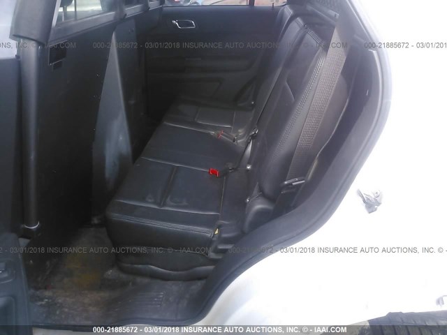 1FM5K8AR8EGA81111 - 2014 FORD EXPLORER POLICE INTERCEPTOR WHITE photo 8