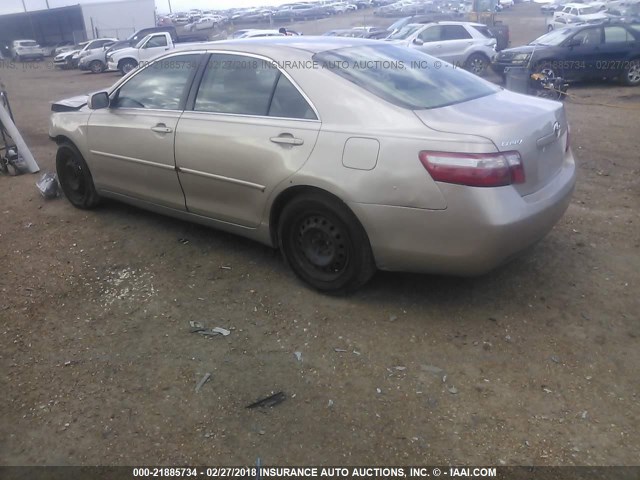 4T1BE46K87U033529 - 2007 TOYOTA CAMRY NEW GENERAT CE/LE/XLE/SE GOLD photo 3