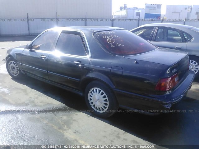 JH4KA7651PC015552 - 1993 ACURA LEGEND L BLACK photo 3