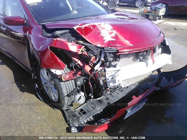 1N4AL3AP7FC103311 - 2015 NISSAN ALTIMA 2.5/S/SV/SL BURGUNDY photo 6