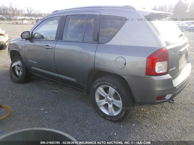 1C4NJDCB6DD236626 - 2013 JEEP COMPASS LIMITED GRAY photo 3