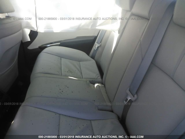 4T1BK1EB4GU213597 - 2016 TOYOTA AVALON XLE PLUS/PREMIUM/TOUR/LTD BLACK photo 8