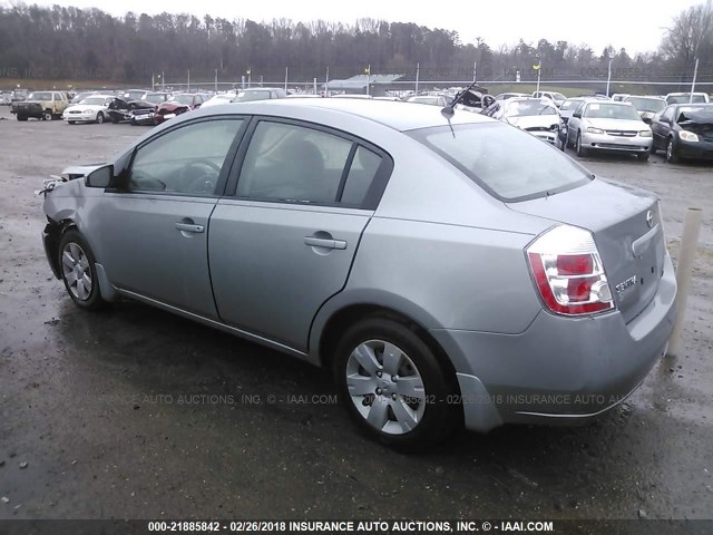 3N1AB61E78L618266 - 2008 NISSAN SENTRA 2.0/2.0S/2.0SL GRAY photo 3