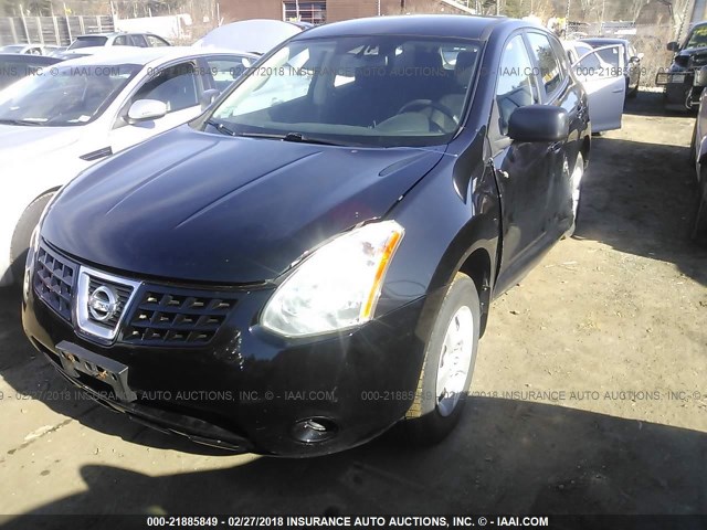 JN8AS58V89W446567 - 2009 NISSAN ROGUE S/SL BLACK photo 2