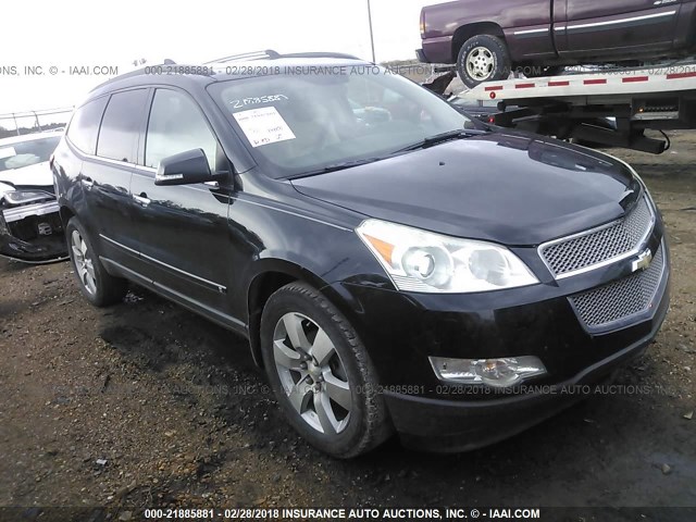 1GNER33DX9S116858 - 2009 CHEVROLET TRAVERSE LTZ BLACK photo 1