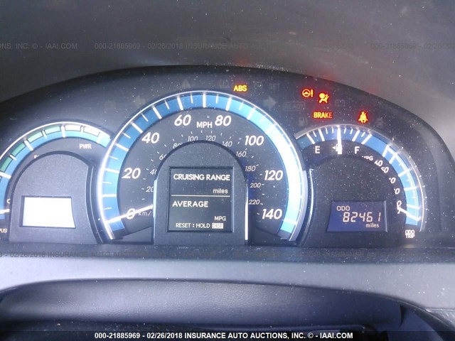 4T1BD1FK2CU015040 - 2012 TOYOTA CAMRY HYBRID/LE/XLE 灰色 照片 7