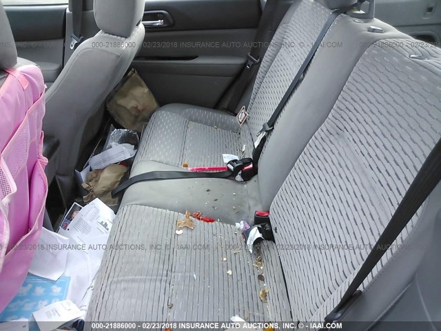 JF1SG65653H764474 - 2003 SUBARU FORESTER 2.5XS ვერცხლისფერი ფოტო 8