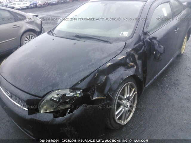 JTKDE177160081720 - 2006 TOYOTA SCION TC 黑色 照片 6
