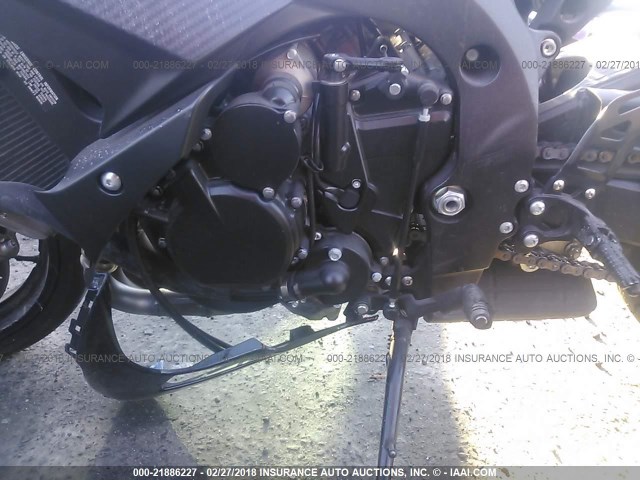 JS1GR7MA9G2100333 - 2016 SUZUKI GSX-R750 BLACK photo 9