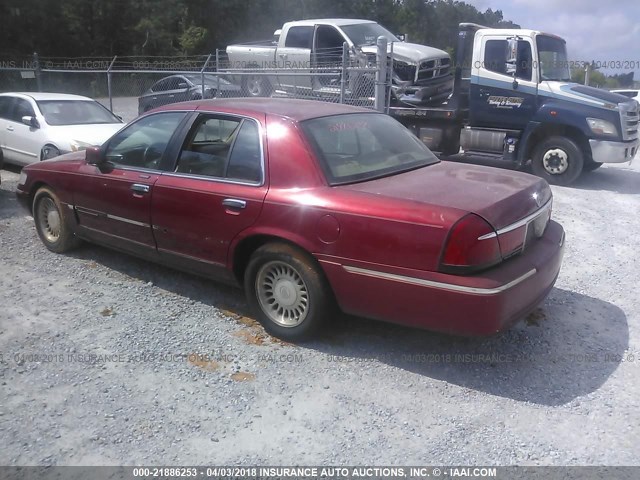 2MEFM75W7WX630997 - 1998 MERCURY GRAND MARQUIS LS/LIMITED RED photo 3