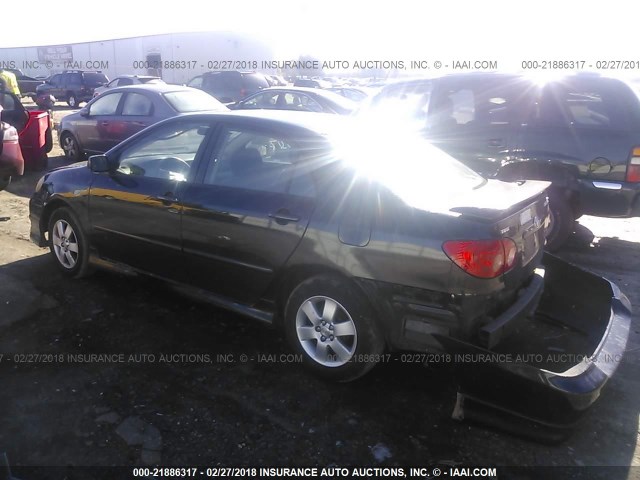 2T1BR32E46C623421 - 2006 TOYOTA COROLLA CE/LE/S BLACK photo 3