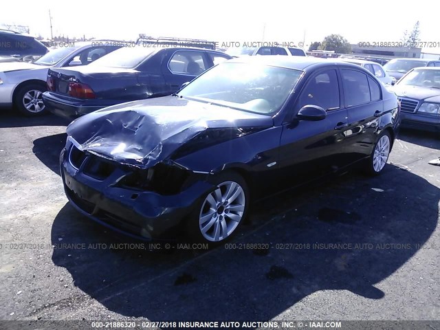 WBAVB17556NK30259 - 2006 BMW 325 I AUTOMATIC BLUE photo 2