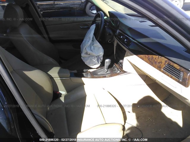 WBAVB17556NK30259 - 2006 BMW 325 I AUTOMATIC BLUE photo 5