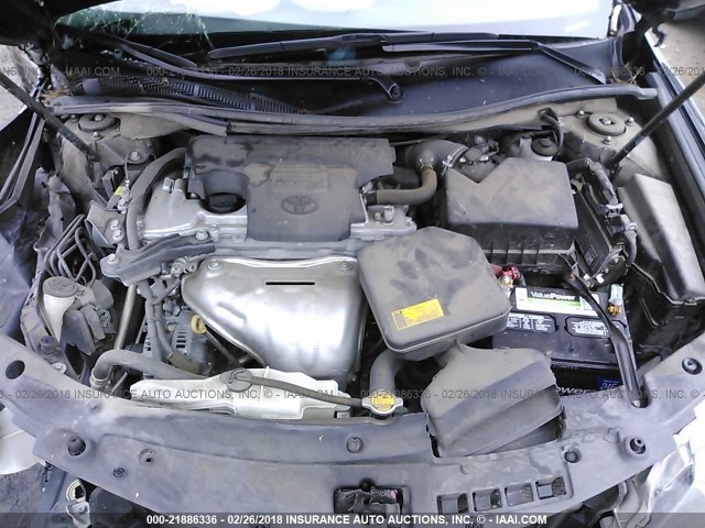 4T1BF1FK7EU746494 - 2014 TOYOTA CAMRY L/SE/LE/XLE 黑色 照片 10
