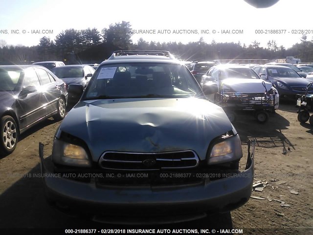 4S3BH675247608816 - 2004 SUBARU LEGACY OUTBACK AWP 绿色 照片 6